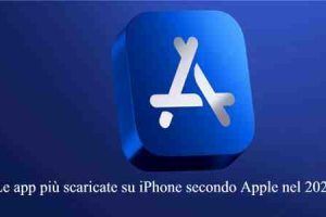 Le app più scaricate su iPhone secondo Apple nel 2021