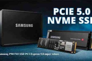 Samsung PM1743 SSD PCI Express 5.0 super veloce