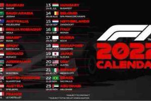 Calendario Formula 1 2022 date e circuiti dei Gran Premi