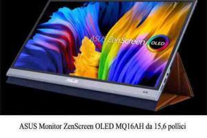 ASUS Monitor ZenScreen OLED MQ16AH da 15,6 pollici