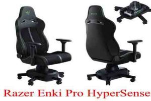 Razer Enki Pro HyperSense sedia Gaming con Vibrazioni