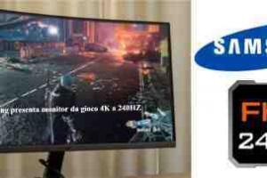 Samsung presenta monitor da gioco 4K a 240HZ