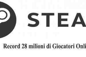 Steam nuovo record 28 milioni di Giocatori Online