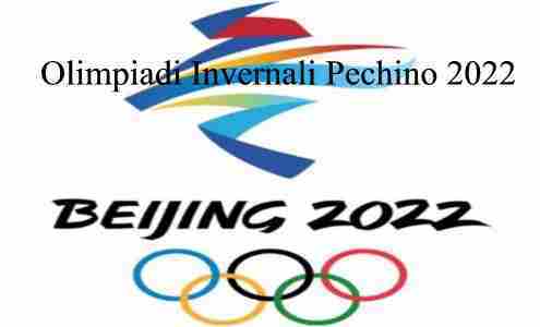 Olimpiadi Invernali Pechino 2022 in Diretta Streaming