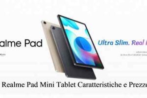 Realme Pad Mini Tablet Caratteristiche e Prezzo