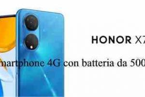 Honor X7 Smartphone 4G con batteria da 5000 mAh