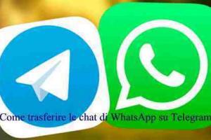 Come trasferire le chat di WhatsApp su Telegram