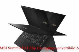 MSI Summit E14 Flip Evo laptop convertibile 2-1