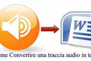 Come Convertire una traccia audio in testo su PC