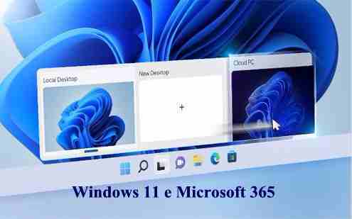 Windows 11 e Microsoft 365 su Cloud e IA