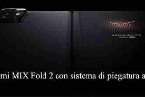 Xiaomi MIX Fold 2 con sistema di piegatura a 360°