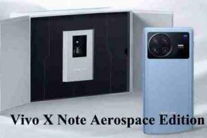 Vivo X Note Aerospace Edition caratteristiche e Prezzo