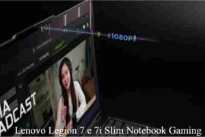 Lenovo Legion 7 e 7i Slim Notebook Gaming Ufficiale