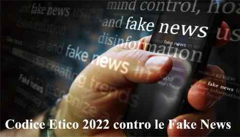 Codice Etico 2022 contro le Fake News in Europa