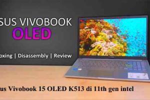 Asus Vivobook 15 OLED K513 di 11th gen intel