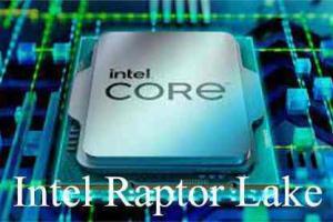 Intel Presenta i nuovi Processori Raptor Lake