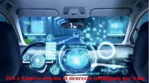 ISA è il nuovo sistema di sicurezza intelligente per Auto