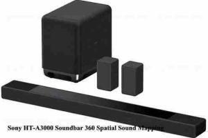Sony HT-A3000 Soundbar 360 Spatial Sound Mapping