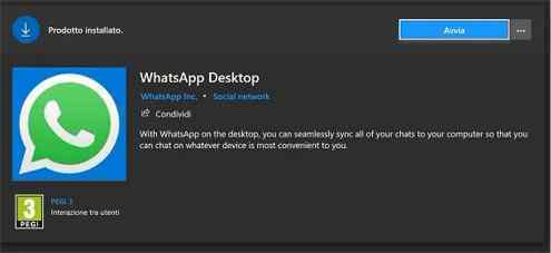 WhatsApp Desktop per Windows diventa indipendente