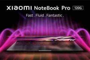 Xiaomi Notebook Pro 120G con Intel Core 12a gen