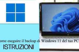 Come eseguire il backup di Windows 11 del tuo PC