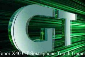 Honor X40 GT Smartphone Top di Gamma
