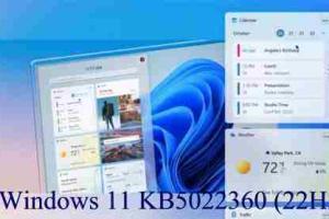 Windows 11 KB5022360 (22H2) Disponibile al Download