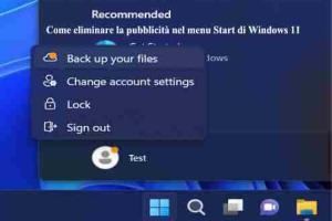 Come eliminare la pubblicità nel menu Start di Windows 11
