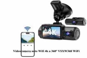 Videocamera auto Wifi 4k a 360° VSXW360 WiFi