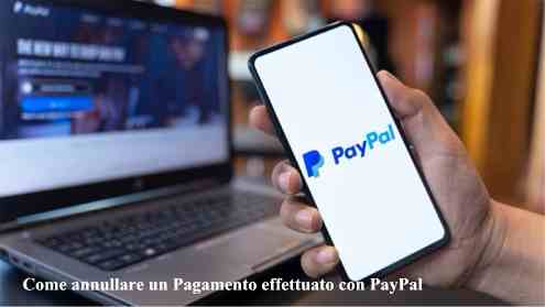 Come annullare un Pagamento effettuato con PayPal