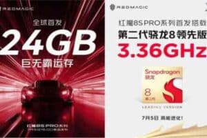 Red Magic 8S Pro con 24GB di memoria RAM