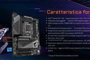 Motherboard Gigabyte Aorus Elite B760 Caratteristiche