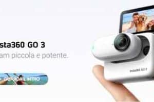 Insta360 GO 3 action Cam minuscola e potente