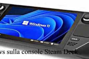 Come installare Windows sulla console Steam Deck