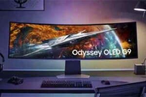 Samsung Odyssey OLED G9 Monitor Gaming Curvo