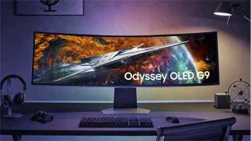 Samsung Odyssey OLED G9 Monitor Gaming Curvo