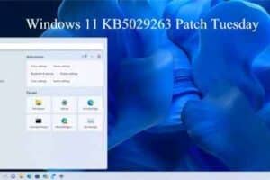 Windows 11 KB5029263 Patch Tuesday Agosto 2023