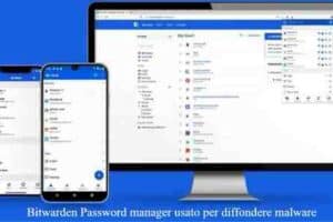 Bitwarden Password manager usato per diffondere malware
