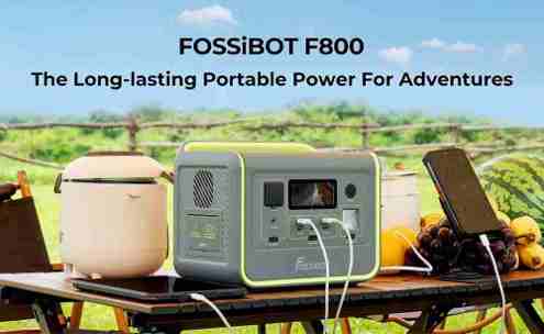 Pannello Solare FOSSiBOT SP200 con Batteria FOSSiBOT F800