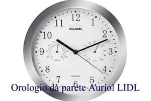 Come impostare l'ora su orologio da parete Auriol LIDL