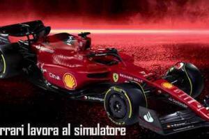 Ferrari lavora al simulatore della nuova Monoposto