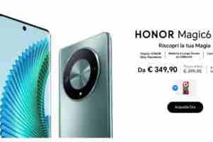 Honor Magic 6 Lite con Batteria Infinita