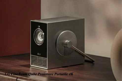 LG CineBeam Qube Proiettore Portatile 4k