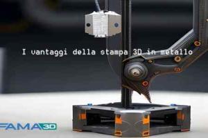 I vantaggi della stampa 3D in metallo: innovazione e precisione